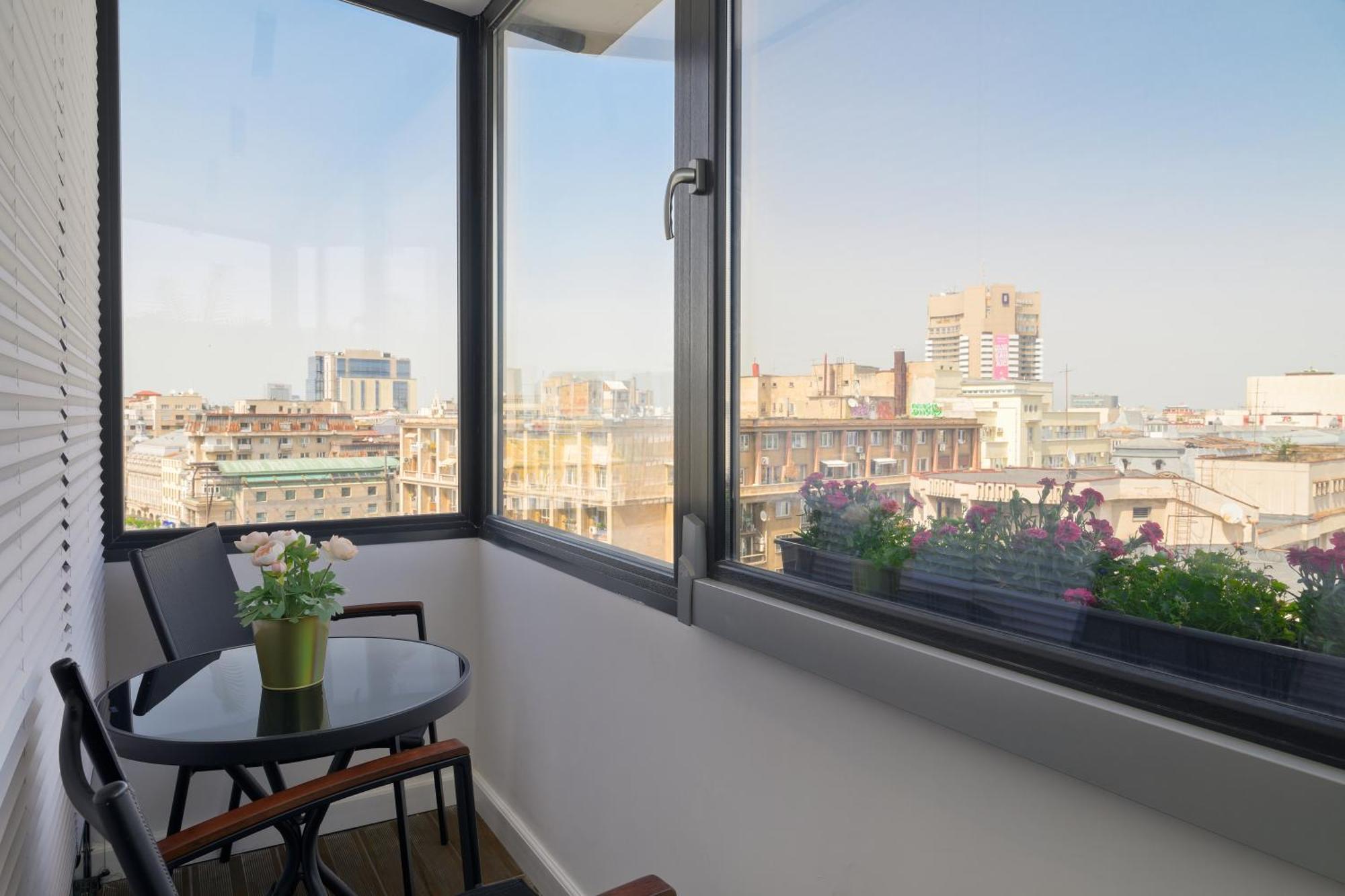 City View - Luxury Apartment A - Old City - Victoriei Bukarest Eksteriør billede