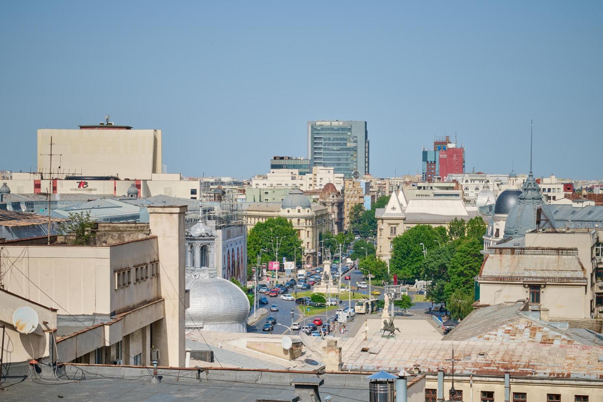 City View - Luxury Apartment A - Old City - Victoriei Bukarest Eksteriør billede