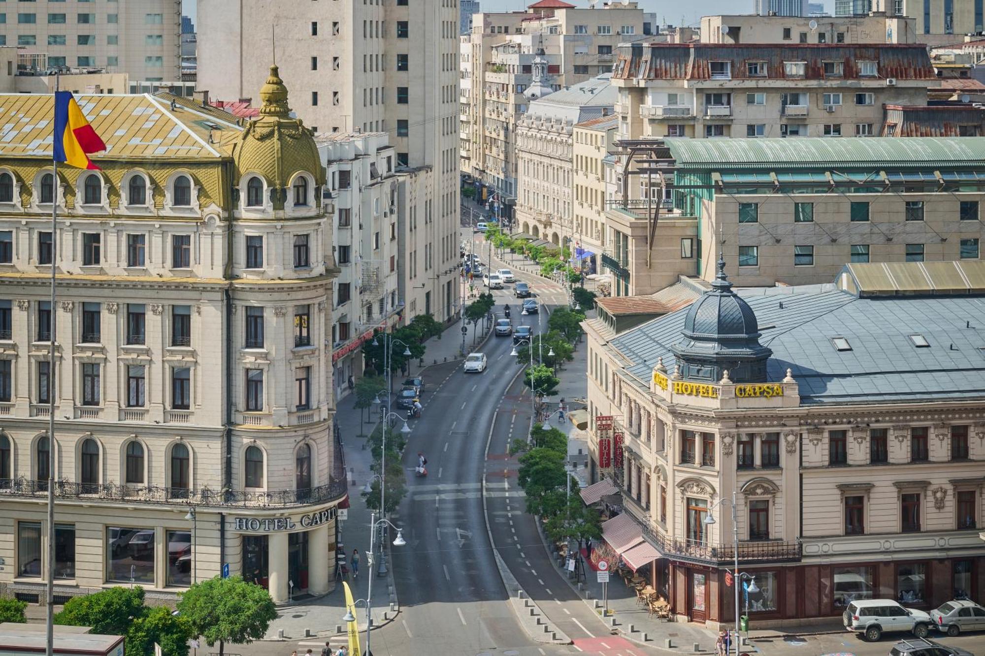City View - Luxury Apartment A - Old City - Victoriei Bukarest Eksteriør billede